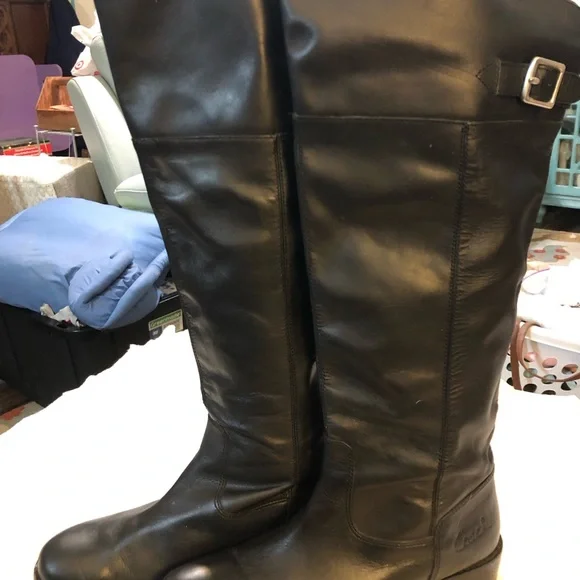 Coach knee high boots size 10 - Picture 4 of 15